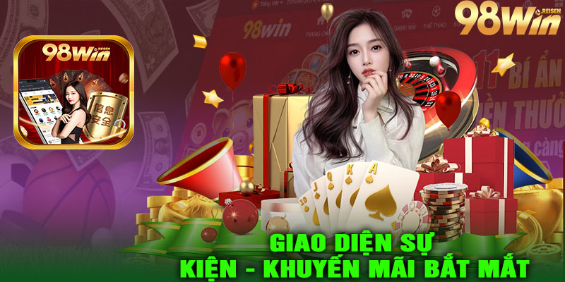 Giao Diện Sự Kiện - Khuyến Mãi Bắt Mắt